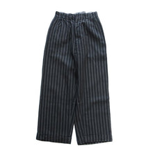 Load image into Gallery viewer, VINTAGE FRENCH STRIPE WOOL SLACKS (W29)