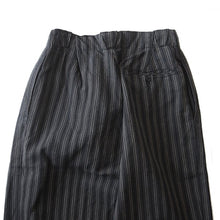 Load image into Gallery viewer, VINTAGE FRENCH STRIPE WOOL SLACKS (W29)