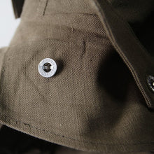 画像をギャラリービューアに読み込む, N.O.S 1940's〜 "FRENCH ARMY" MOTOR CYCLE OVER COAT (SIZE 2 MEDIUM-LARGE)