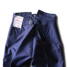 Load image into Gallery viewer, NOS 1940's "LE SANS RIVAL" MOLESKIN WORK TROUSER (W30)