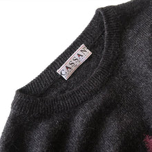 画像をギャラリービューアに読み込む, OLD ARGYLE PATTERN WOOL SWEATER (UNISEX)