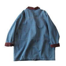 画像をギャラリービューアに読み込む, OLD "DENIM & CO." DENIM OVER COAT (UNISEX)