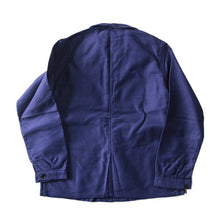 Load image into Gallery viewer, NOS 1950's FRENCH BLUE MOLESKIN WORK JACKET (MEDIUM)