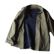 Load image into Gallery viewer, VINTAGE MILITARY WOOL VEST (LARGE)