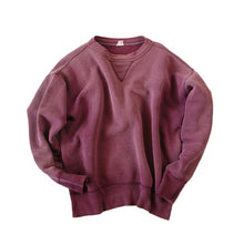 画像をギャラリービューアに読み込む, 1950's FRONT V COTTON SWEAT SHIRT (LARGE)