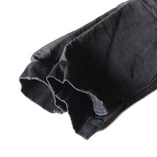 Load image into Gallery viewer, 1940's "LE MONT ST MICHEL" PACHWORK TWO TONE BLACK MOLESKIN JACKET (MEDIUM)