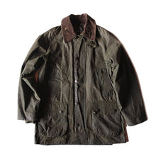 Load image into Gallery viewer, 1990's "BARBOUR" BEDALE WAX COTTON JACKET (C34 SMALL)