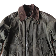 Load image into Gallery viewer, 1990's "BARBOUR" BEDALE WAX COTTON JACKET (C34 SMALL)