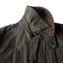Load image into Gallery viewer, 1990's "BARBOUR" BEDALE WAX COTTON JACKET (C34 SMALL)