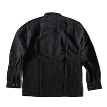 Load image into Gallery viewer, NOS 1960's "SEARS" BLACK VELOUE LACE UP PULLOVER (SMALL)