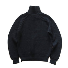 画像をギャラリービューアに読み込む, 1960's BLACK TURTLE NECK SWEATER (MEDIUM)