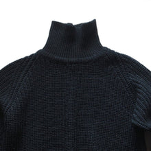 画像をギャラリービューアに読み込む, 1960's BLACK TURTLE NECK SWEATER (MEDIUM)