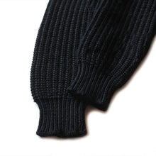 画像をギャラリービューアに読み込む, 1960's BLACK TURTLE NECK SWEATER (MEDIUM)