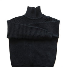画像をギャラリービューアに読み込む, 1960's BLACK TURTLE NECK SWEATER (MEDIUM)