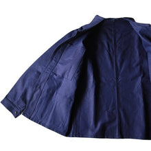 Load image into Gallery viewer, NOS ~ 1960's FRENCH WORK JACKET HEAVY COTTON TWILL (LARGE)