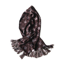 Load image into Gallery viewer, ~ 1950's "CISCO" FRINGE RAYON STOLE