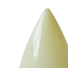 Load image into Gallery viewer, ANTIQUE TEARDROP YELLOW GLASS SHADE