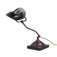 画像をギャラリービューアに読み込む, ANTIQUE "FARIES" JAPANNED DESK LAMP