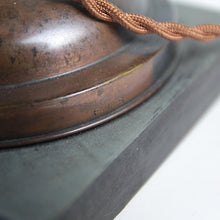 画像をギャラリービューアに読み込む, ANTIQUE "FARIES" JAPANNED DESK LAMP