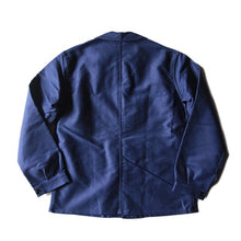 Load image into Gallery viewer, NOS 1950's BLUE MOLESKIN WORK JACKET (MEDIUM)