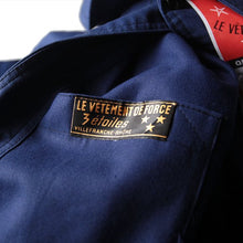 Load image into Gallery viewer, NOS 1950's BLUE MOLESKIN WORK JACKET (MEDIUM)