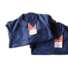 Load image into Gallery viewer, NOS 1950's BLUE MOLESKIN WORK JACKET (MEDIUM)