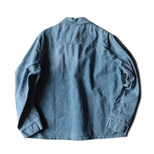 Load image into Gallery viewer, NOS 1960's FLANNEL DENIM LACEUP PULLOVER (LARGE)