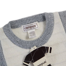画像をギャラリービューアに読み込む, N.O.S "CAMPUS" WOOL SWEATER (MEDIUM)