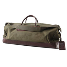 画像をギャラリービューアに読み込む, VINTAGE "GOKEYS" CANVAS & LEATER BOSTON BAG