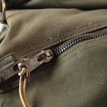 画像をギャラリービューアに読み込む, VINTAGE "GOKEYS" CANVAS & LEATER BOSTON BAG