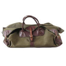 画像をギャラリービューアに読み込む, VINTAGE "GOKEYS" CANVAS & LEATER BOSTON BAG