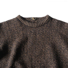 画像をギャラリービューアに読み込む, 1960's "KNIT & KNIT LTD" NORDIC WOOL SWEATER (LARGE)