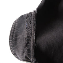 Load image into Gallery viewer, ~ 1950's FRENCH BLACK MOLESKIN WORK JACKET (MEDIUM)