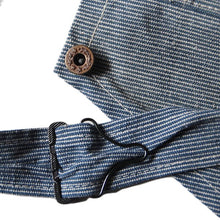 Load image into Gallery viewer, NOS 1940's "MADEWELL" DOUBLE KNEE & DOUBLE POCKET OVERALLS (W38)