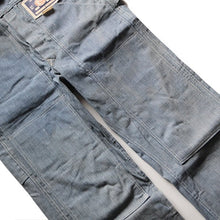 Load image into Gallery viewer, NOS 1940's "MADEWELL" DOUBLE KNEE & DOUBLE POCKET OVERALLS (W38)
