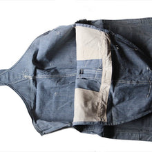 Load image into Gallery viewer, NOS 1940's "MADEWELL" DOUBLE KNEE & DOUBLE POCKET OVERALLS (W38)