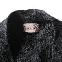 画像をギャラリービューアに読み込む, N.O.S 1940's "PENNEYS" WORK WOOL CARDIGAN (40 MEDIUM)