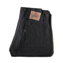 Load image into Gallery viewer, NOS ~ 1980's "LEVI'S" 505 BLACK COTTON TWILL PANTS (W33)