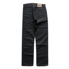 Load image into Gallery viewer, NOS ~ 1980's "LEVI'S" 505 BLACK COTTON TWILL PANTS (W33)