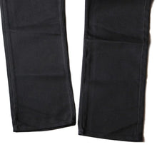 Load image into Gallery viewer, NOS ~ 1980's "LEVI'S" 505 BLACK COTTON TWILL PANTS (W33)