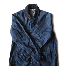 Load image into Gallery viewer, 1950's "DOUBLE WEAR" DENIM CHORE JACKET (38 MEDIUM)
