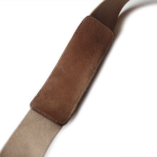 画像をギャラリービューアに読み込む, ORIGINAL "GHURKA" NO.93 SAFARI LEATHER × CANVAS SHOULDER BAG