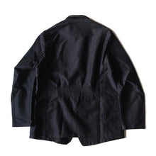 Load image into Gallery viewer, 1940's FRENCH WORK BLACK MOLESKIN JACKET (MEDIUM) MINT CONDITION