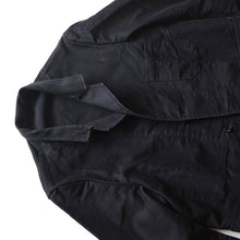 Load image into Gallery viewer, 1940's FRENCH WORK BLACK MOLESKIN JACKET (MEDIUM) MINT CONDITION