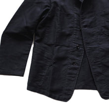 Load image into Gallery viewer, 1940's FRENCH WORK BLACK MOLESKIN JACKET (MEDIUM) MINT CONDITION