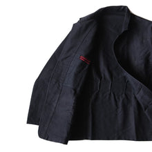 Load image into Gallery viewer, 1940's FRENCH WORK BLACK MOLESKIN JACKET (MEDIUM) MINT CONDITION