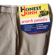 Load image into Gallery viewer, NOS 1960's "HONEST JHON" WORK CHINO TROUSER (W32 L32)