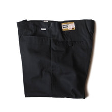 Load image into Gallery viewer, NOS 1960's "FARAH" BLACK SLIM FIT TAPERED SLACKS (W34)