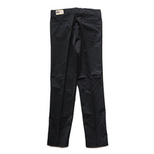 Load image into Gallery viewer, NOS 1960's "FARAH" BLACK SLIM FIT TAPERED SLACKS (W34)