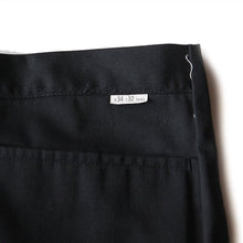Load image into Gallery viewer, NOS 1960's "FARAH" BLACK SLIM FIT TAPERED SLACKS (W34)